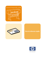 HP DesignJet 4000 Printer series Guia de referencia