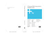 HP DesignJet 8000 Printer series Guía de instalación