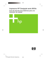 HP DesignJet 8000 Printer series Guía del usuario
