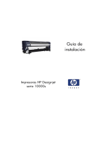 HP DesignJet 10000s Printer series Guía de instalación