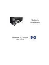 HP DesignJet 9000s Printer series Guía de instalación