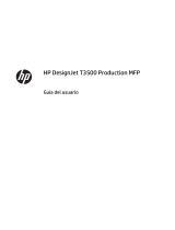 HP DesignJet T3500 Production Multifunction Printer Manual de usuario