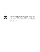 HP DesignJet Z5600 PostScript Printer El manual del propietario