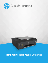 HP Smart Tank Plus 551 Wireless All-in-One El manual del propietario