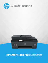 HP Smart Tank Plus 570 Wireless All-in-One El manual del propietario