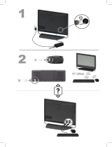 HP ENVY 23-d200 TouchSmart All-in-One Desktop PC series guía de instalación rápida