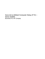HP Compaq dc5850 Microtower PC Guía del usuario