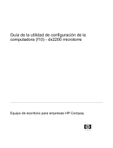 HP Compaq dx2200 Microtower PC Guía del usuario