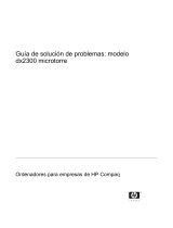 HP Compaq dx2300 Microtower PC Guía del usuario