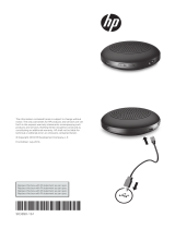HP USB Speaker Phone guía de instalación rápida