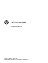 HP Pocket Playlist El manual del propietario