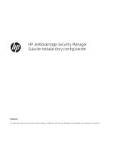 HP JetAdvantage Security Manager 250 Device E-LTU Guía de instalación
