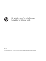 HP JetAdvantage Security Manager 10 Device E-LTU Guía de instalación