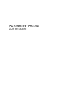 HP ProBook 5320m Notebook PC El manual del propietario