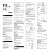 Casio MJ-120D Guía del usuario