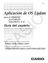 Casio OS Update El manual del propietario