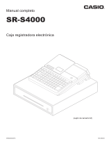 Casio SR-S4000 Manual de usuario