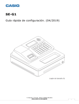 Casio SE-G1 Manual de usuario