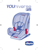 mothercare Chicco_Car Seat YOUNIVERSE FIX 1-2-3 Guía del usuario
