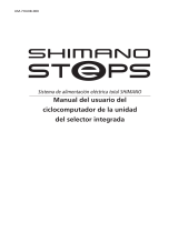 Shimano SC-E5000 Manual de usuario