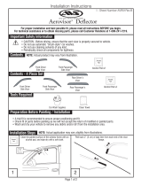 Auto Ventshade Aerovisor Installation Instructions Manual
