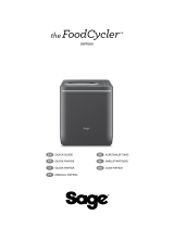 Sage SWR550 FoodCycler Food Disposal Device Manual de usuario