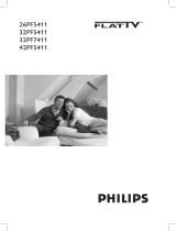 Philips 32PF5411/10 Manual de usuario