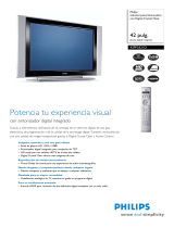 Philips 42PF5521D/12 Product Datasheet