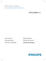 Philips 32PFL3008H/12 Manual de usuario