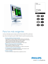 Philips 170B5CS/00 Product Datasheet