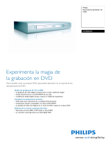 Philips DVDR610/00 Product Datasheet