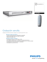 Philips DVDR3380/58 Product Datasheet