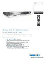 Philips DVDR5500/31 Product Datasheet