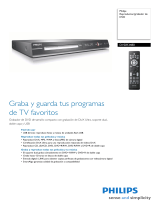 Philips DVDR3480/31 Product Datasheet