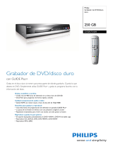 Philips DVDR7310H/58 Product Datasheet