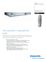 Philips DVP5500S/02 Product Datasheet