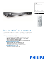 Philips DVP3142/12 Product Datasheet
