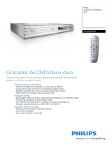 Philips DVDR3330H/19 Product Datasheet