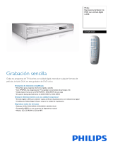 Philips DVDR3355/19 Product Datasheet