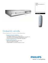 Philips DVDR3305/19 Product Datasheet