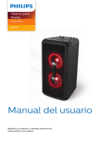 Philips TANX200/10 Manual de usuario