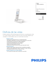 Philips D2501W/34 Product Datasheet