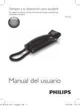 Philips M110W/23 Manual de usuario
