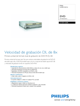 Philips DVDR1628K/00 Product Datasheet