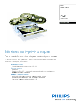Philips DVDR1668K/00 Product Datasheet
