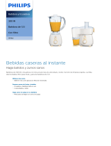 Philips HR1842/80 Product Datasheet