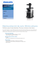 Philips HR1880/01 Product Datasheet