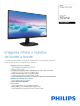 Philips 243V7QHSWF/93 Product Datasheet