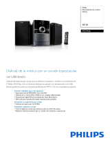 Philips MCM166/77 Product Datasheet