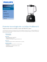 Philips HR2135/90 Product Datasheet